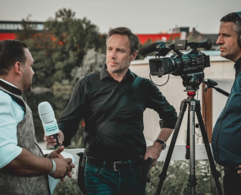 how to shoot professional interviews